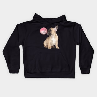 french bulldog Funny dog Kids Hoodie